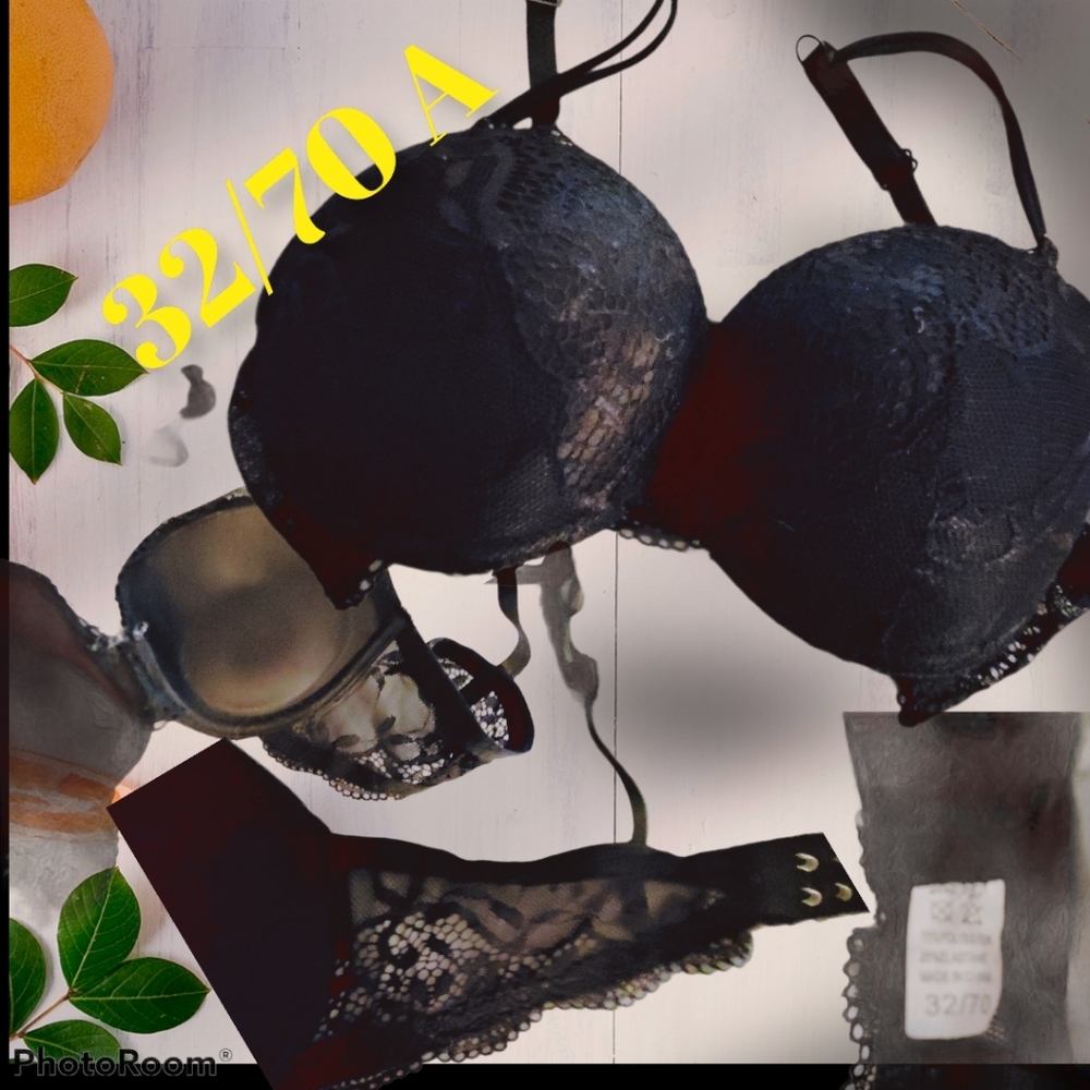 Black Push up Bra32▪︎70A